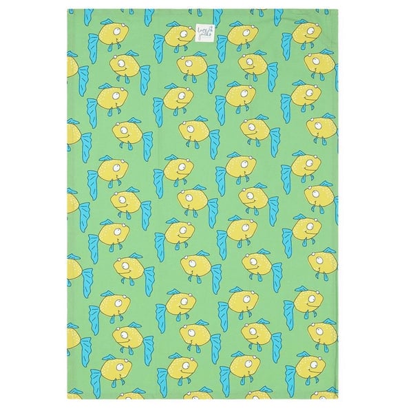 Lazy Jacks Fish Tea Towel (Pack of 2)
