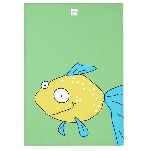 Lazy Jacks Fish Tea Towel (Pack of 2)