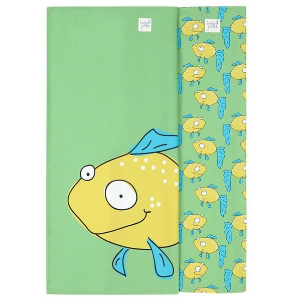 Lazy Jacks Fish Tea Towel (Pack of 2)