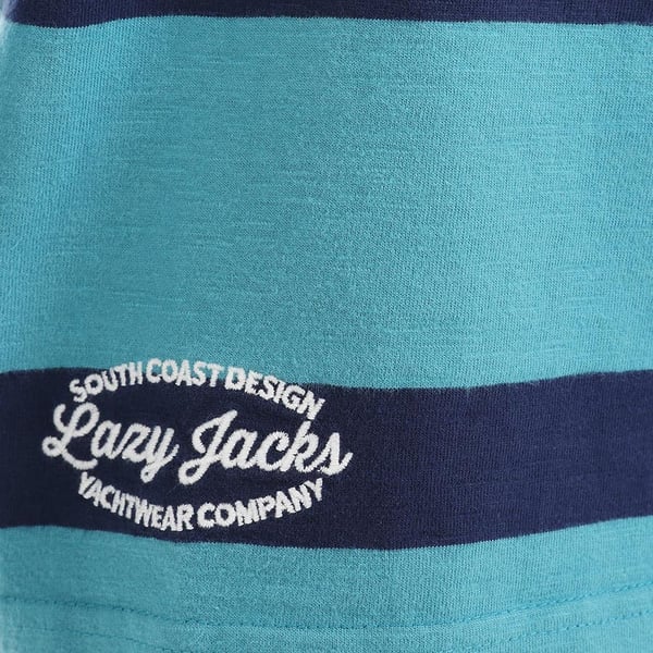 Lazy Jacks Boys Striped Rugby Shirt