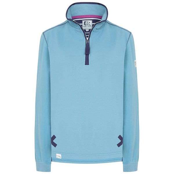 Lazy Jacks Womens/Ladies Quarter Zip Sweatshirt