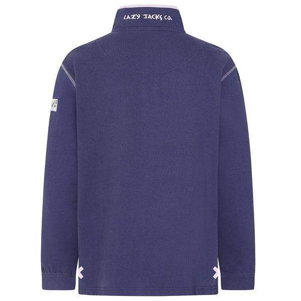 Lazy Jacks Womens/Ladies Quarter Zip Sweatshirt