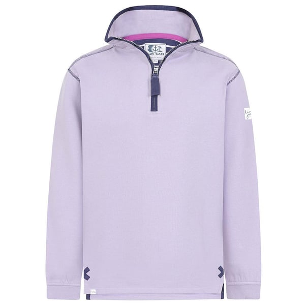 Lazy Jacks Womens/Ladies Quarter Zip Sweatshirt