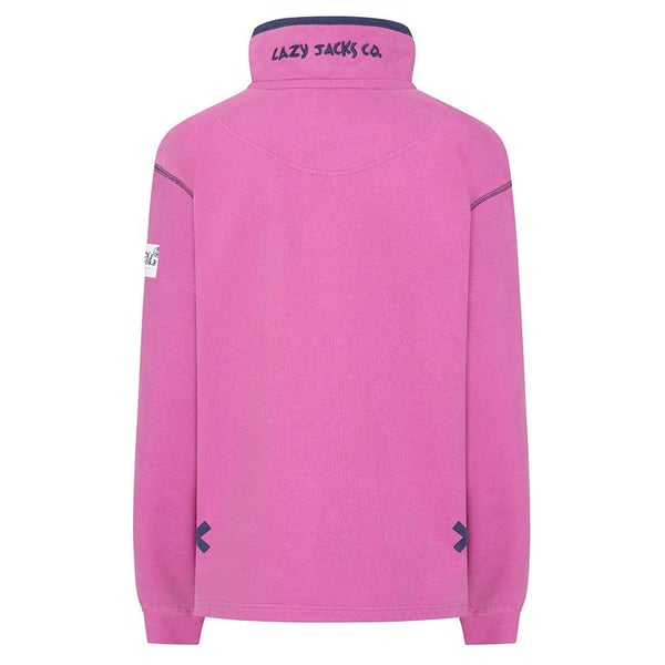 Lazy Jacks Womens/Ladies Quarter Zip Sweatshirt