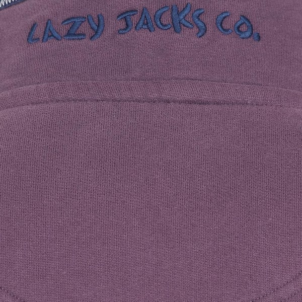 Lazy Jacks Sweatshirt med kvart lynlås til mænd