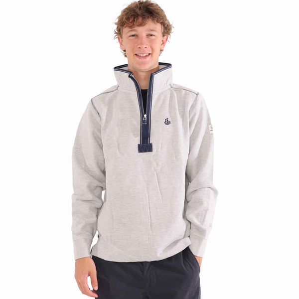 Lazy Jacks Sweatshirt med kvart lynlås til mænd
