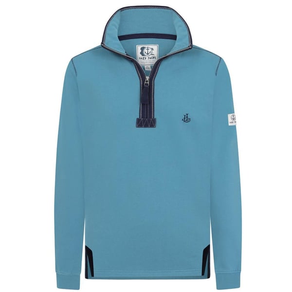 Lazy Jacks Sweatshirt med kvart lynlås til mænd