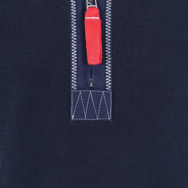 Lazy Jacks Boys Pique Quarter Zip Sweatshirt