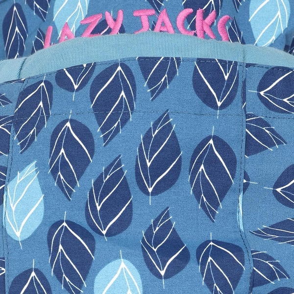 Lazy Jacks Dam/Dam Tryckt Lång Vattentät Jacka