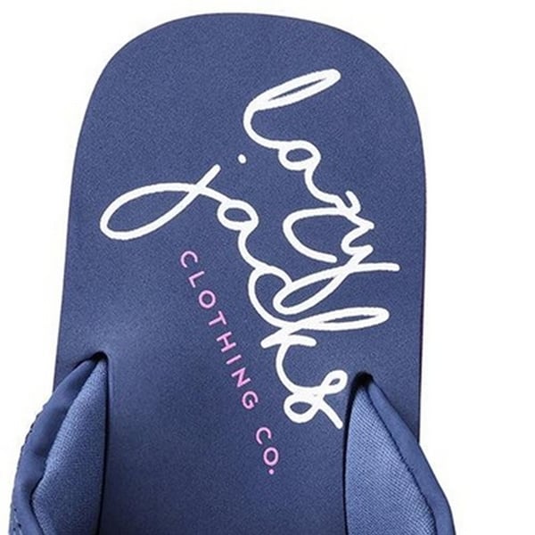 Lazy Jacks Girls Dotted Flip Flops