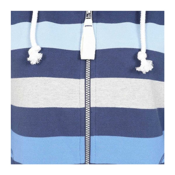 Lazy Jacks Womens/Ladies Striped Full Zip Hoodie