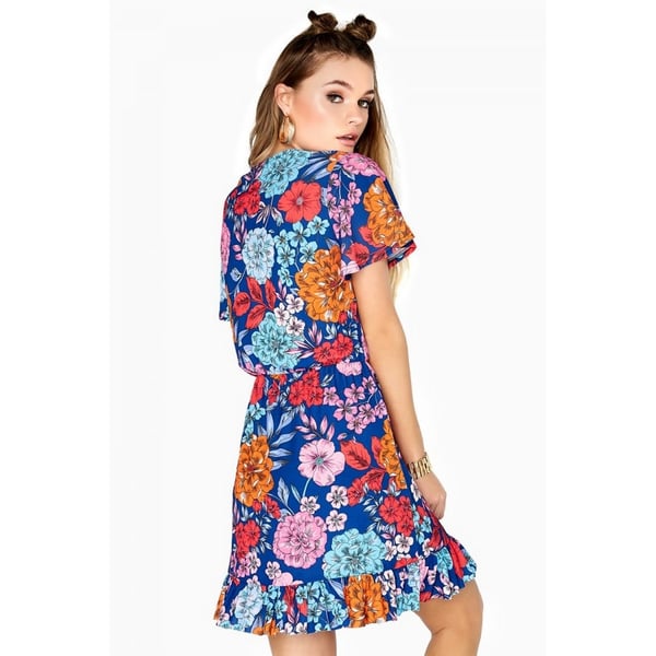 Girls On Film Womens/Ladies Ford Mock Wrap Dress