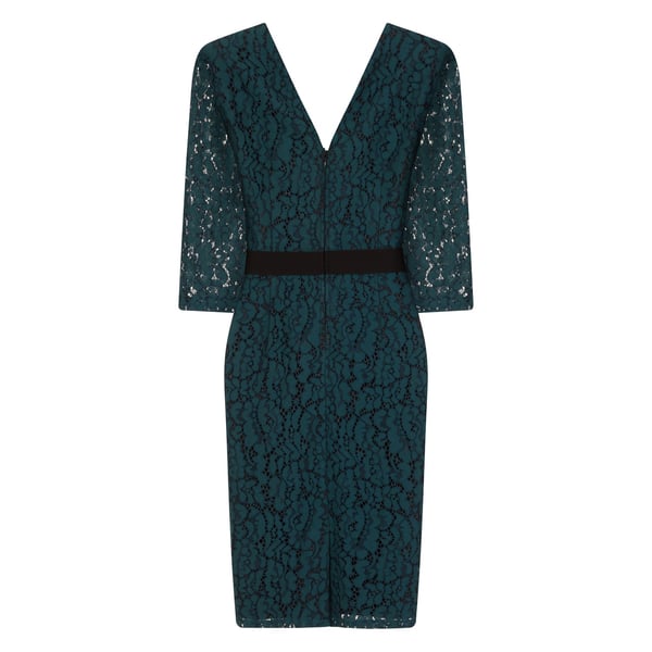 Little Mistress Womens/Ladies Lace Applique Bodycon Dress