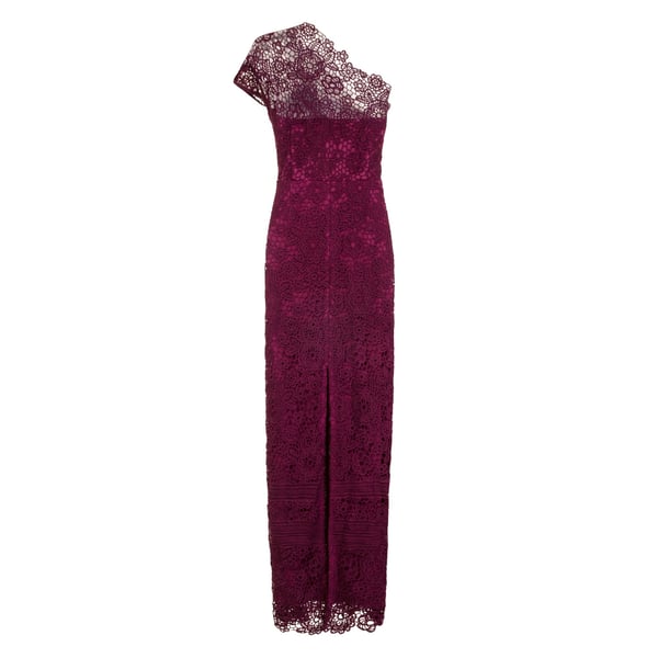 Paper Dolls Womens/Ladies Melbourne One Shoulder Lace Maxi Dress