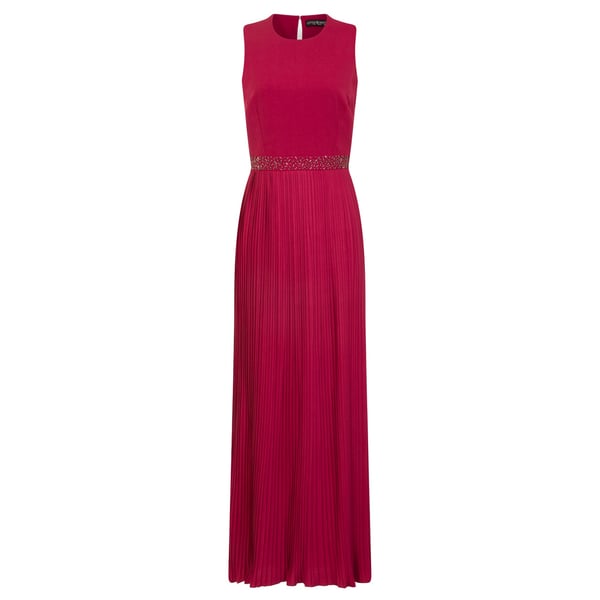 Little Mistress Womens/Ladies Madison Embellished Waist Maxi Dress
