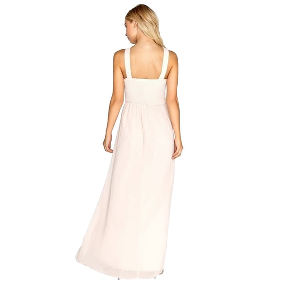 Little Mistress Womens/Ladies Ruched Pleated Maxi Dress