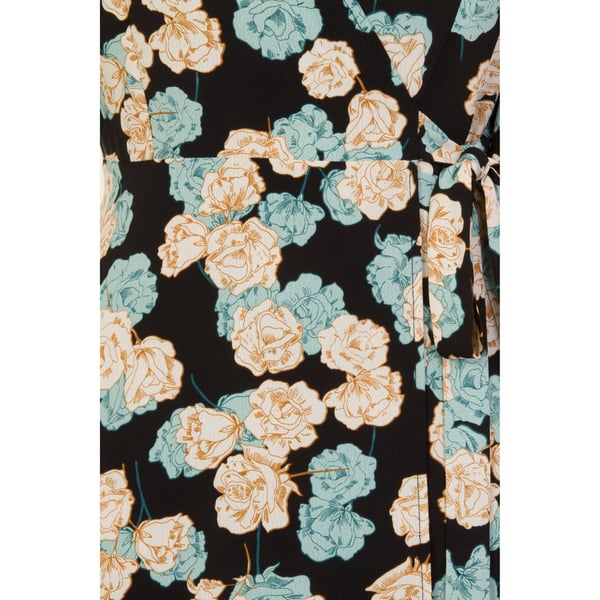 Girls On Film Womens/Ladies Frill Detail Wrap Dress
