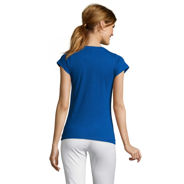 SOLS Womens/Ladies Moon V Neck T-Shirt