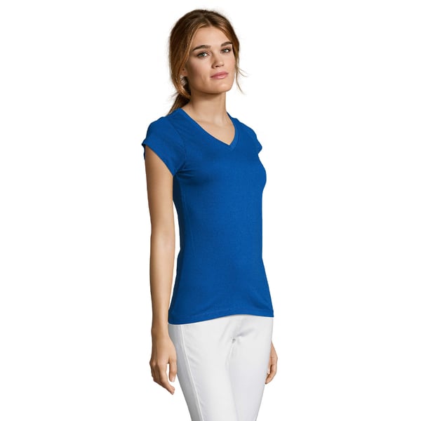 SOLS Womens/Ladies Moon V Neck T-Shirt