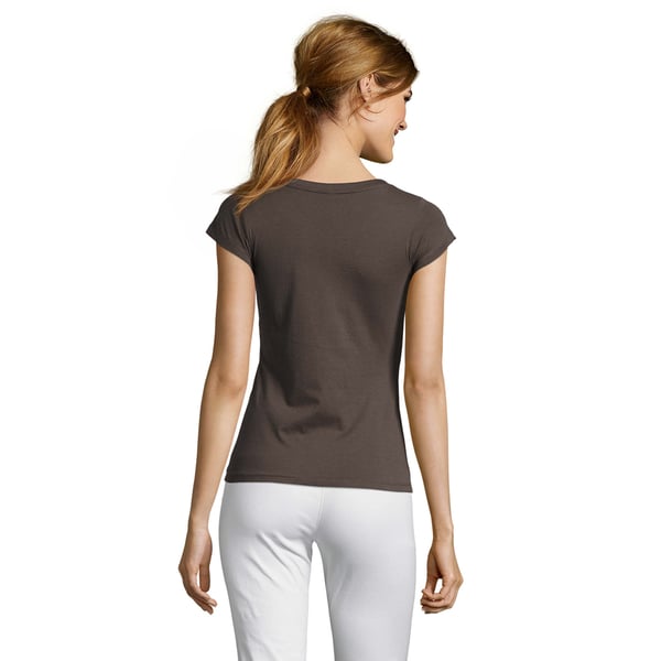 SOLS Womens/Ladies Moon V Neck T-Shirt