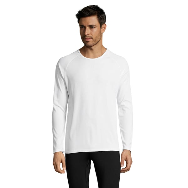 SOLS Mens Long-Sleeved Sports T-Shirt