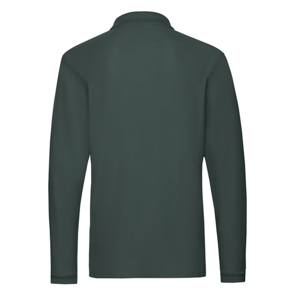 Fruit of the Loom Premium langærmet poloshirt med lange ærmer til mænd