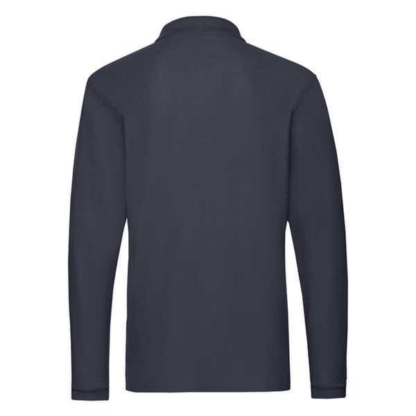 Fruit of the Loom Premium langærmet poloshirt med lange ærmer til mænd