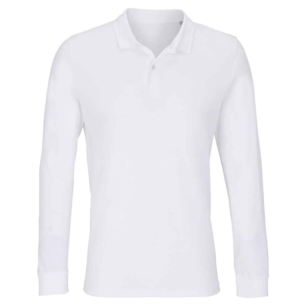 SOLS Unisex Adult Planet Long-Sleeved Polo Shirt