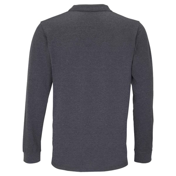 SOLS Unisex Adult Planet Long-Sleeved Polo Shirt