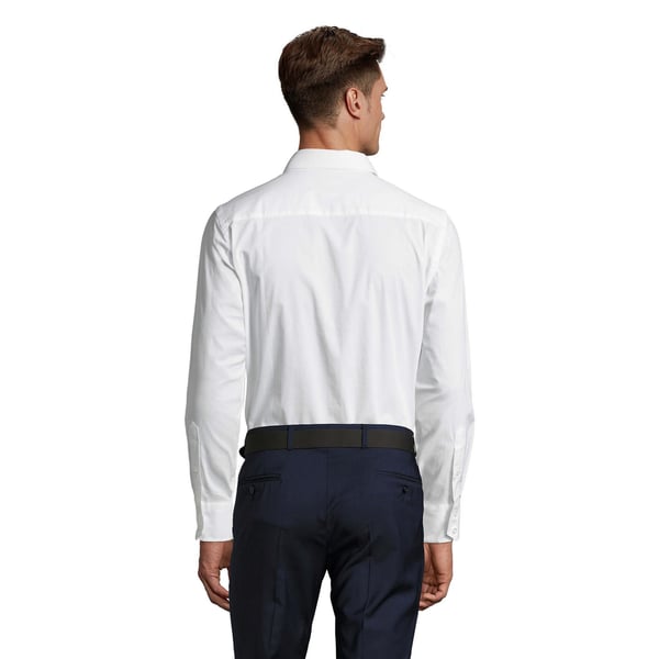 SOLS Mens Brighton Stretch Long-Sleeved Business Shirt