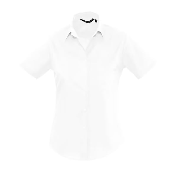 SOLS Womens/Ladies Escape 95 Poplin Short-Sleeved Shirt