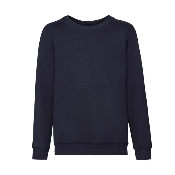 Fruit of the Loom Childrens/Kids Classic Raglan Sweatshirt