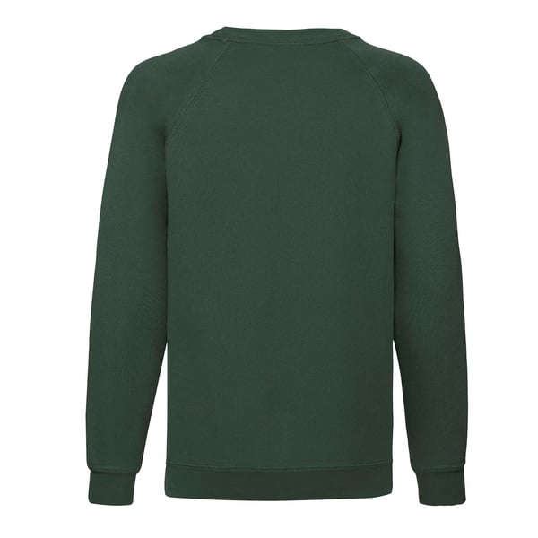 Fruit of the Loom Childrens/Kids Classic Raglan Sweatshirt