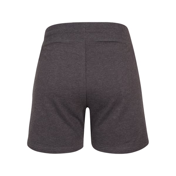 Build Your Brand Womens/Ladies Terry Heather Plain Shorts