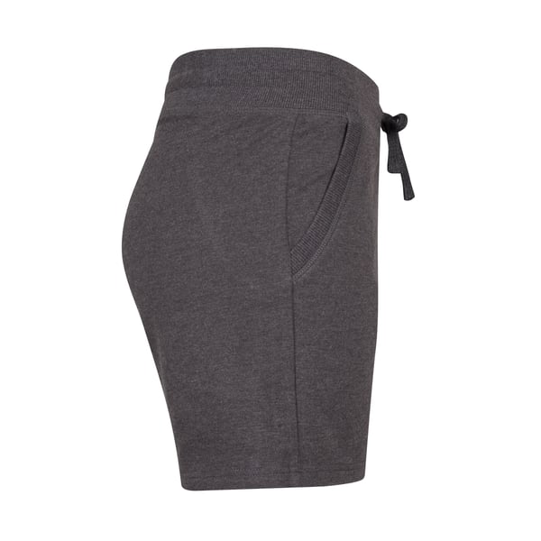 Build Your Brand Womens/Ladies Terry Heather Plain Shorts