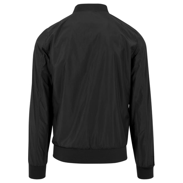 Build Your Brand Miesten Nylon Bomber-takki