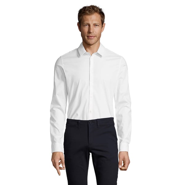 SOLS Mens Blake Stretch Long-Sleeved Shirt