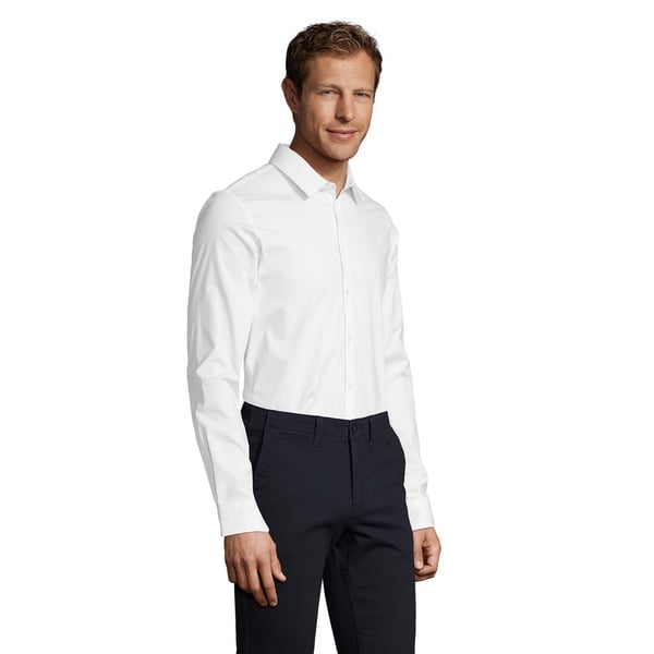 SOLS Mens Blake Stretch Long-Sleeved Shirt