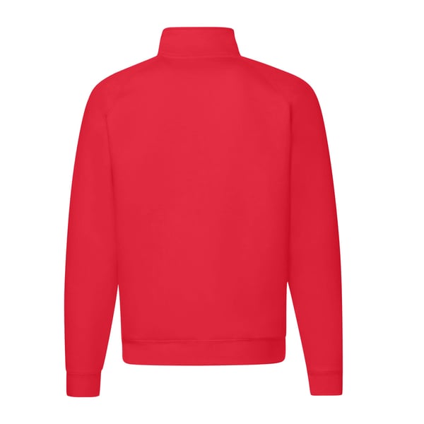 Fruit of the Loom Unisex Adult Premium Quarter Zip Raglan Sweatshirt