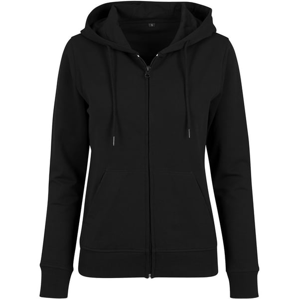 Build Your Brand Womens/Ladies French Terry Full Zip Hoodie Build Your Brand Womens/Ladies French Terry Full Zip Hoodie