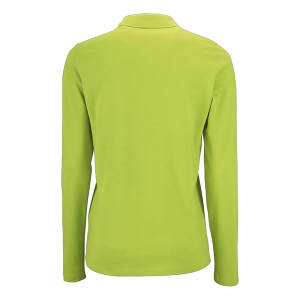 SOLS Womens/Ladies Perfect Pique Long-Sleeved Polo Shirt