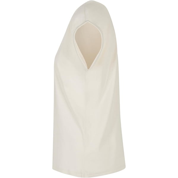 Build Your Brand Womens/Ladies Cotton Extended Shoulder T-Shirt