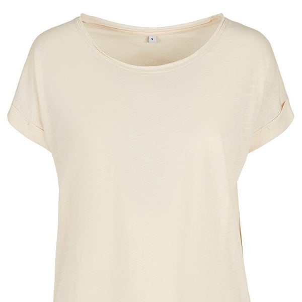 Build Your Brand Womens/Ladies Slub Long T-Shirt
