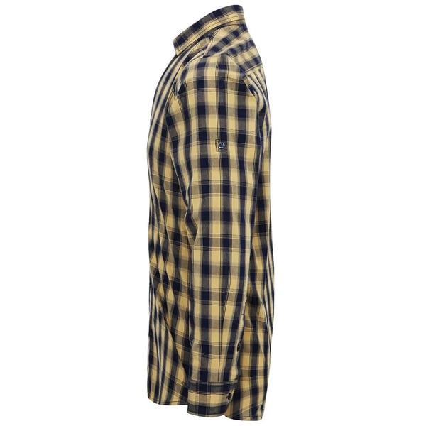 Premier Mens Mulligan Checked Cotton Long-Sleeved Shirt