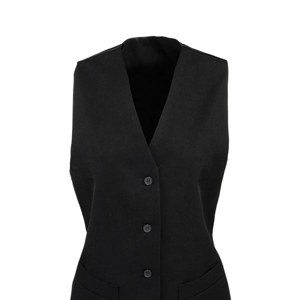 Premier Womens/Ladies Polyester Lined Server´s Waistcoat