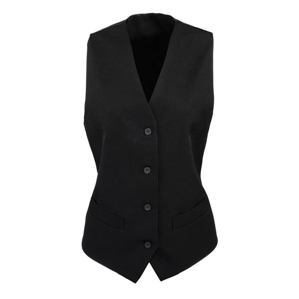 Premier Womens/Ladies Polyester Lined Server´s Waistcoat