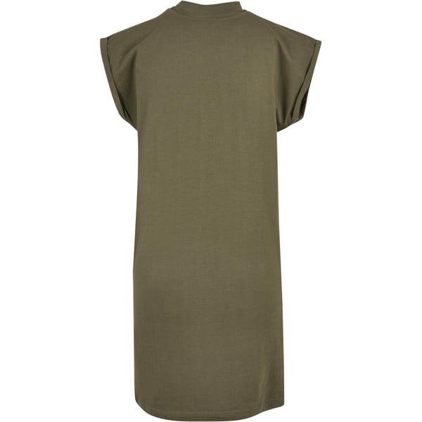Build Your Brand Womens/Ladies Extended Shoulder Casual Dress