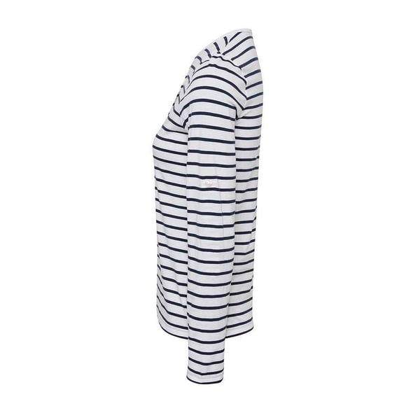 Premier Womens/Ladies Long John Roll Sleeve T-Shirt