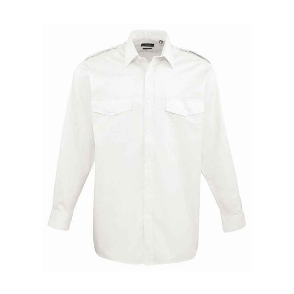Premier Mens Long-Sleeved Pilot Shirt