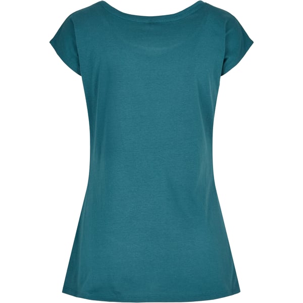 Build Your Brand Womens/Ladies Wide Neck T-Shirt